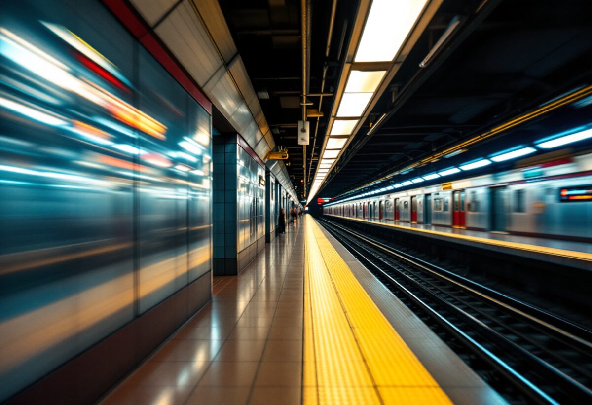 Un eroe in metropolitana: il coraggio di un passeggero contro il crimine