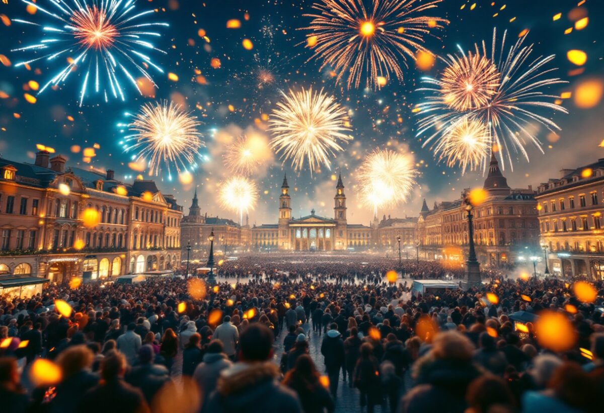 Milano festeggia l’ultimo dell’anno con un’improvvisata di fuochi d’artificio