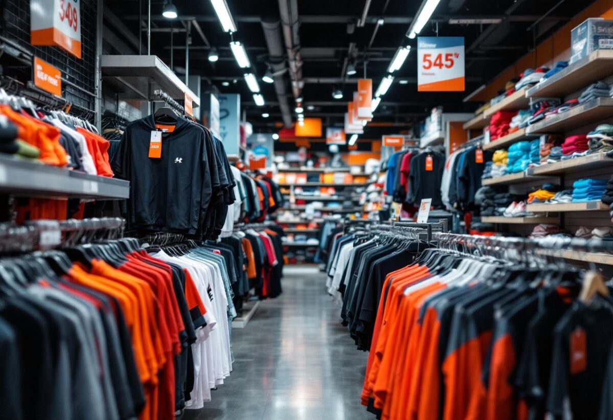 Furto e violenza in un negozio Decathlon a Milano