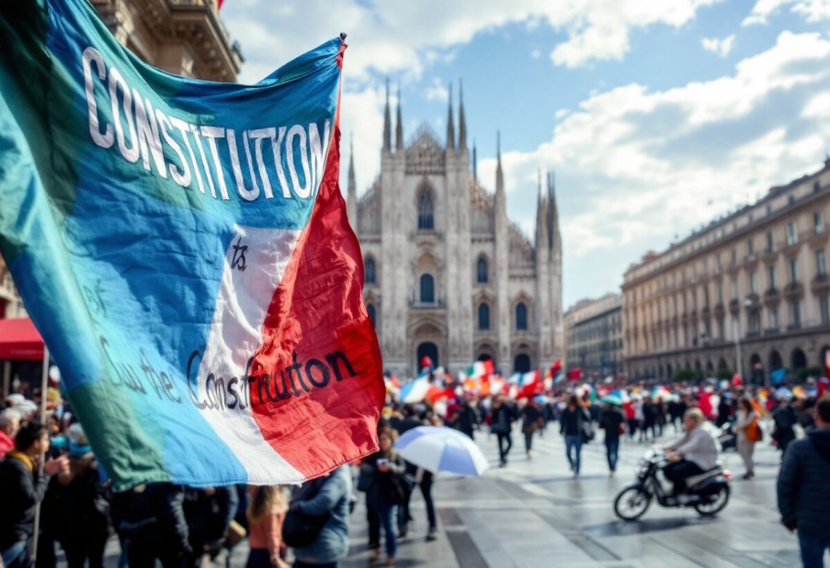 Inaugurazione anno giudiziario a Milano: magistrati in protesta