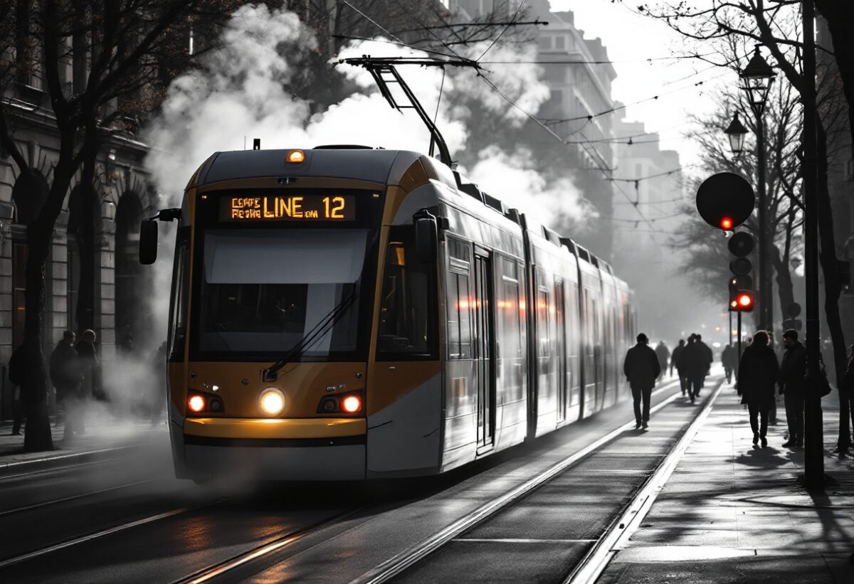 Incendio su tram a Milano: attimi di paura per i passeggeri