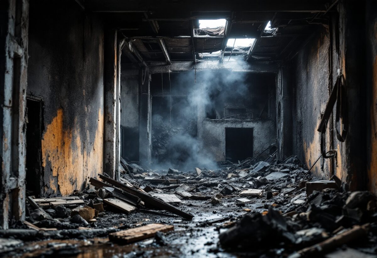 Incendio a Legnano: evacuazione di un condominio per un’auto in fiamme
