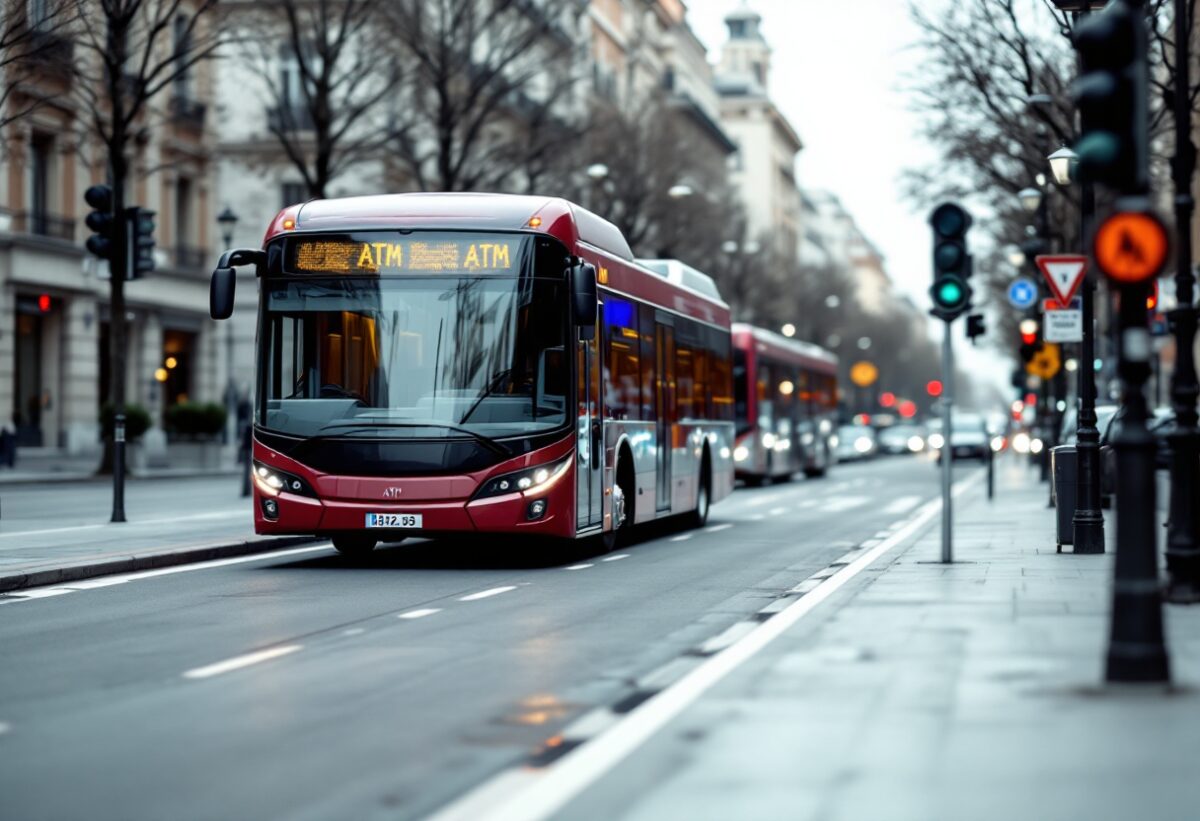 Incidente a Milano: autobus perde il controllo e si schianta contro un albero