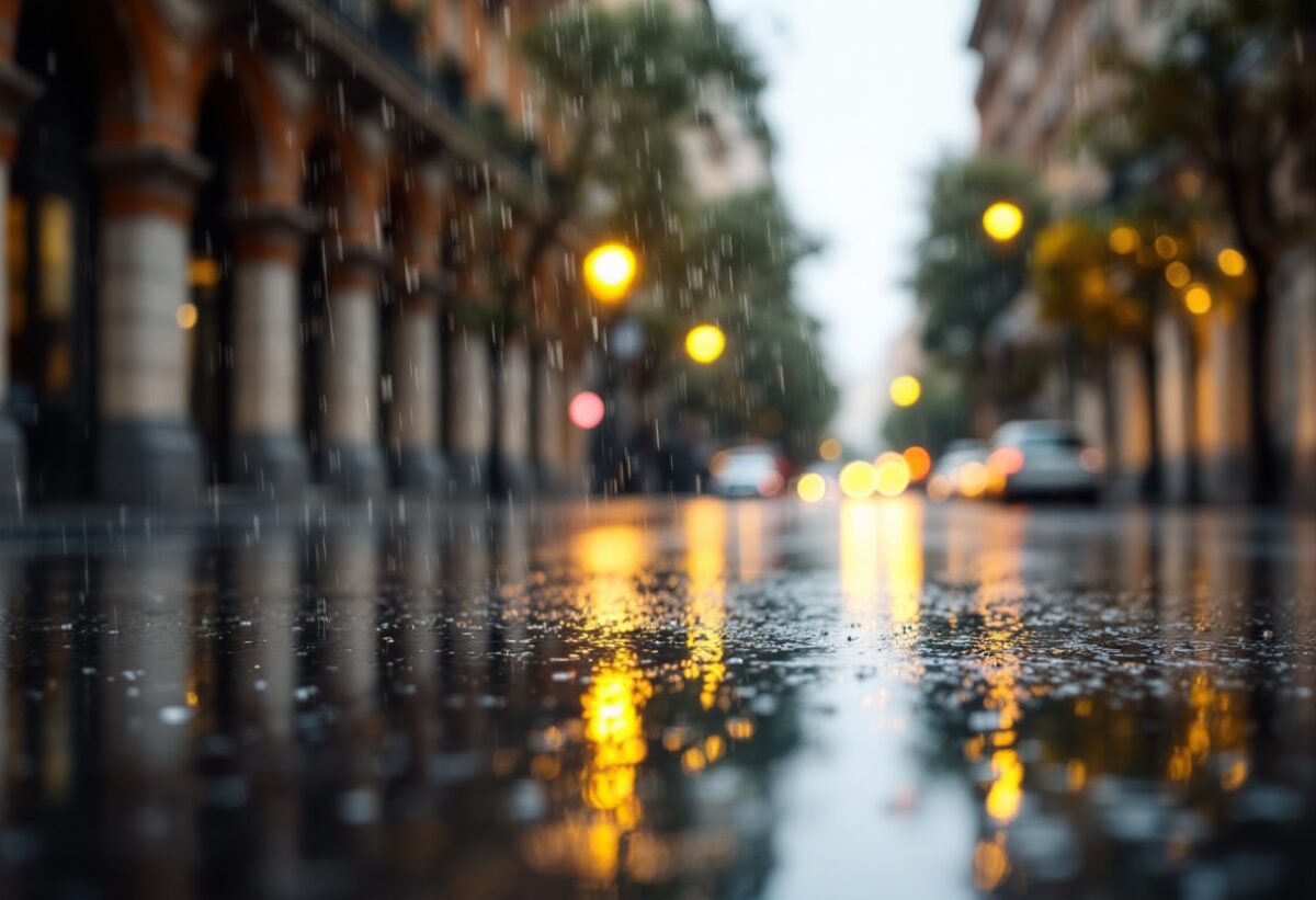Maltempo a Milano: piogge incessanti e previsioni allarmanti