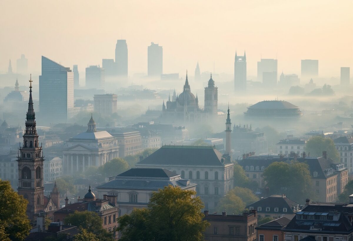 Previsioni meteo per Milano: nebbia e piogge nel fine settimana