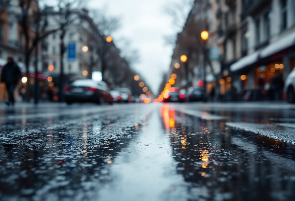 Previsioni meteo: giorni della merla con pioggia e temperature miti