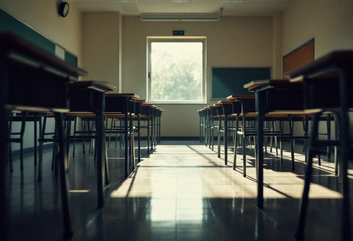 Proteste studentesche per il freddo nelle scuole milanesi