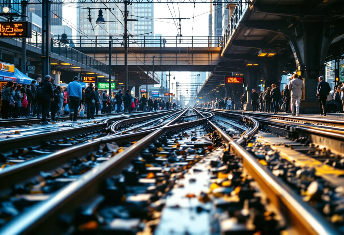 Rallentamenti e disagi nella circolazione ferroviaria italiana