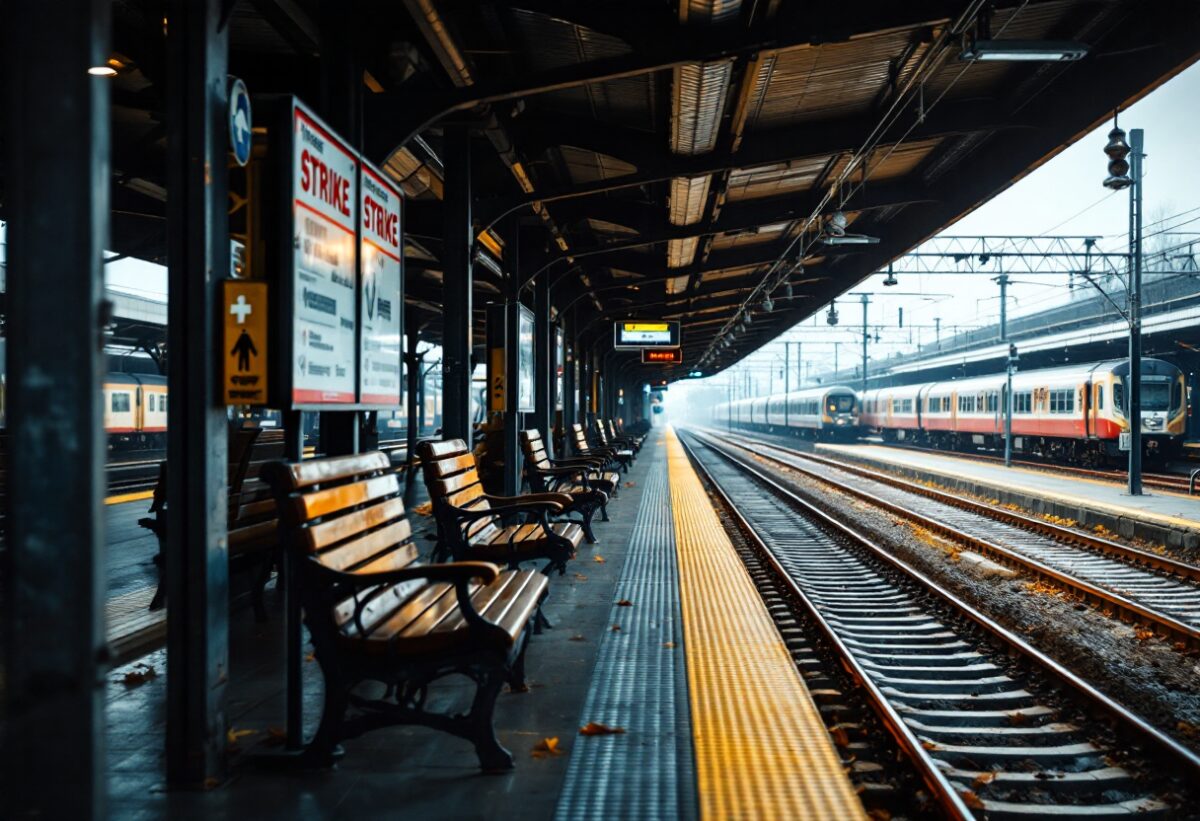 Sciopero ferroviario in Italia: cosa aspettarsi nel weekend