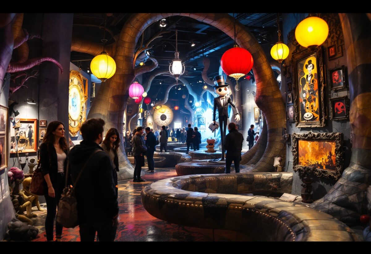 Tim Burton’s Labyrinth: un viaggio immersivo nella sua creatività