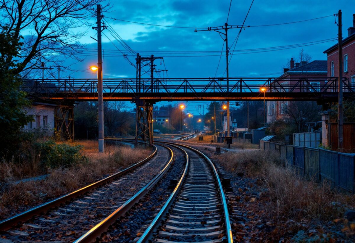 Tragedia familiare: un giovane perde la vita sotto un treno