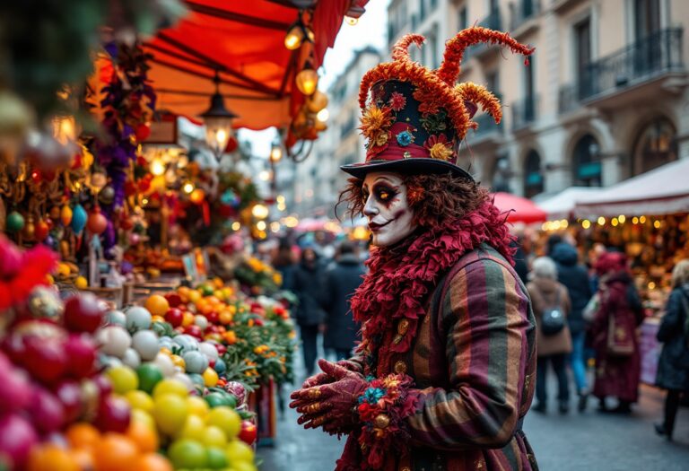 Il mercato dei saltimbanchi: il Carnevale della Commedia dell’Arte a Milano
