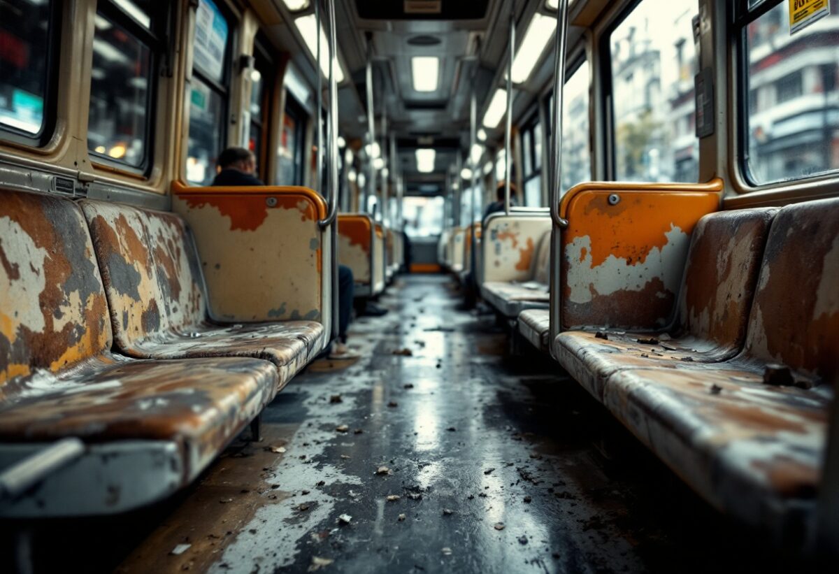 La devastazione dei mezzi pubblici a Milano: un problema crescente