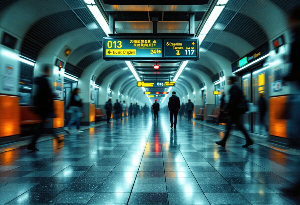 Fermata imprevista sulla linea M2 della metro di Milano