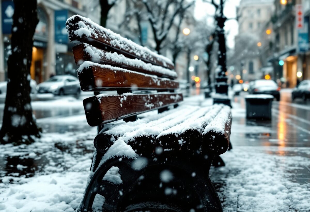 Fenomeno atmosferico a Milano: il graupel sorprende la città