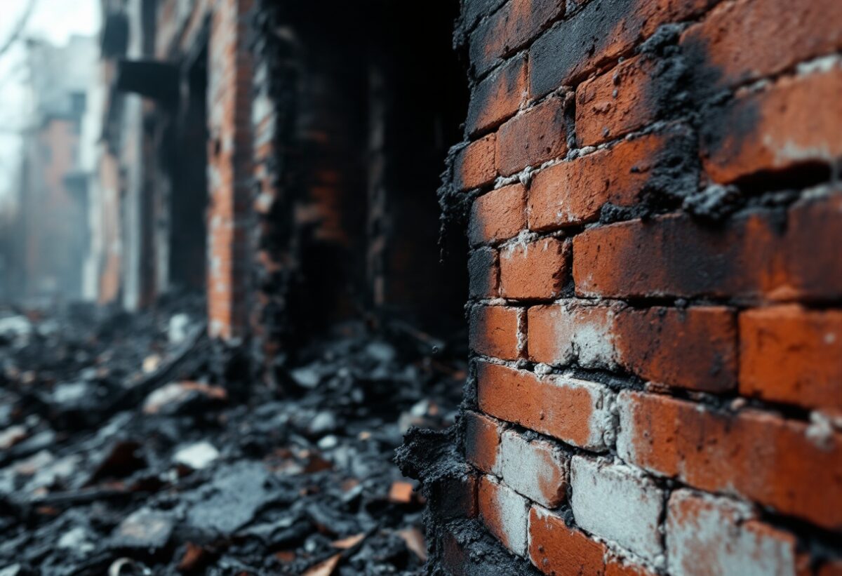 Incendio devastante in uno studio veterinario ad Arese