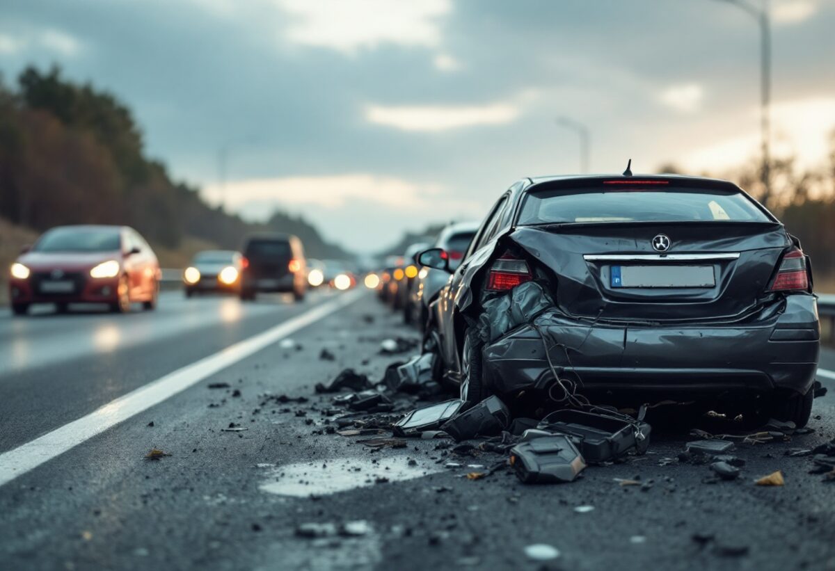 Incidente stradale sull’autostrada A4: quattro feriti e traffico bloccato