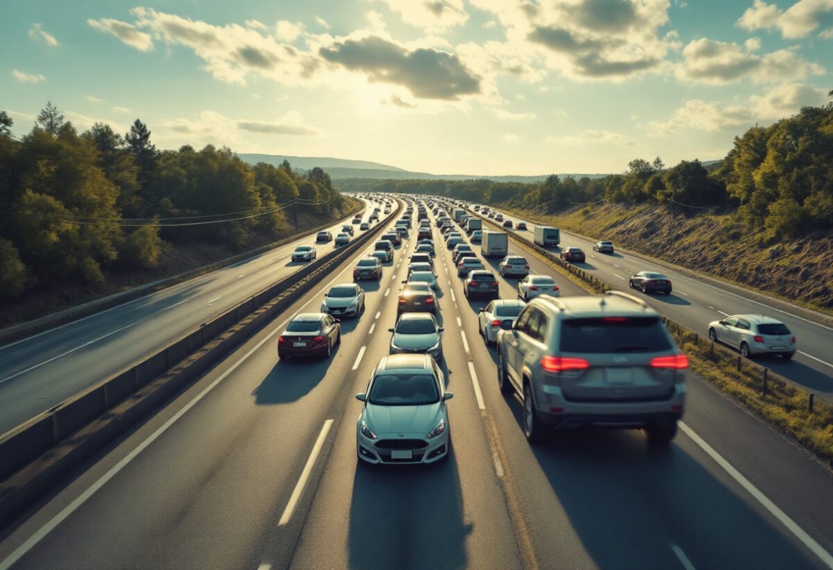 Incidente sull’A4: traffico bloccato e disagi per gli automobilisti