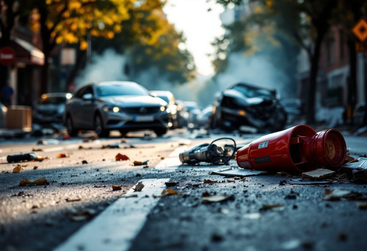 Incidente mortale a Somma Lombardo: indagini in corso per omicidio stradale