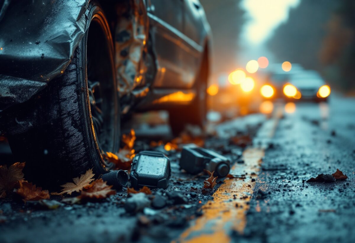 Incidente stradale a Zibido San Giacomo: traffico in tilt nel Milanese