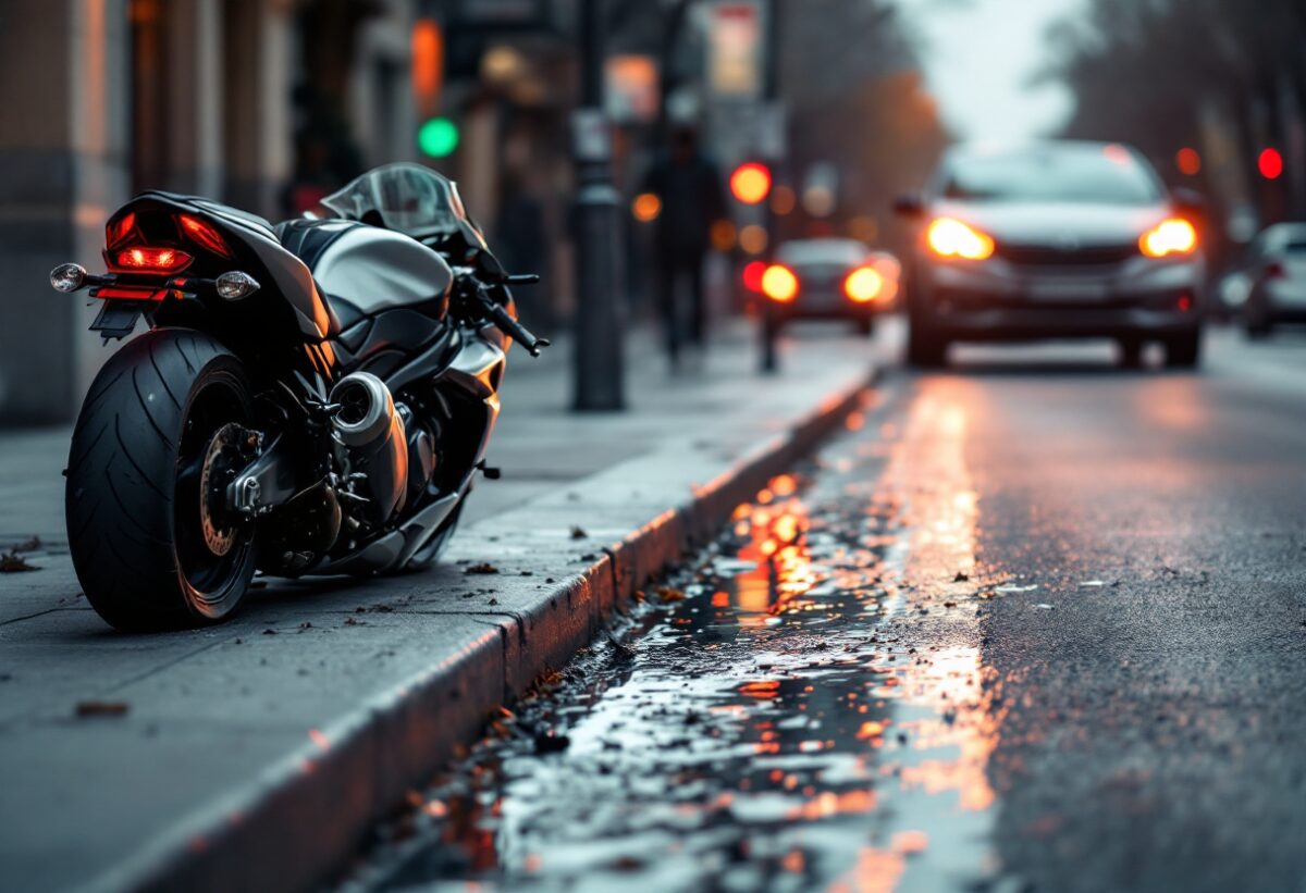 Incidente stradale a Milano: motociclista in gravi condizioni dopo scontro