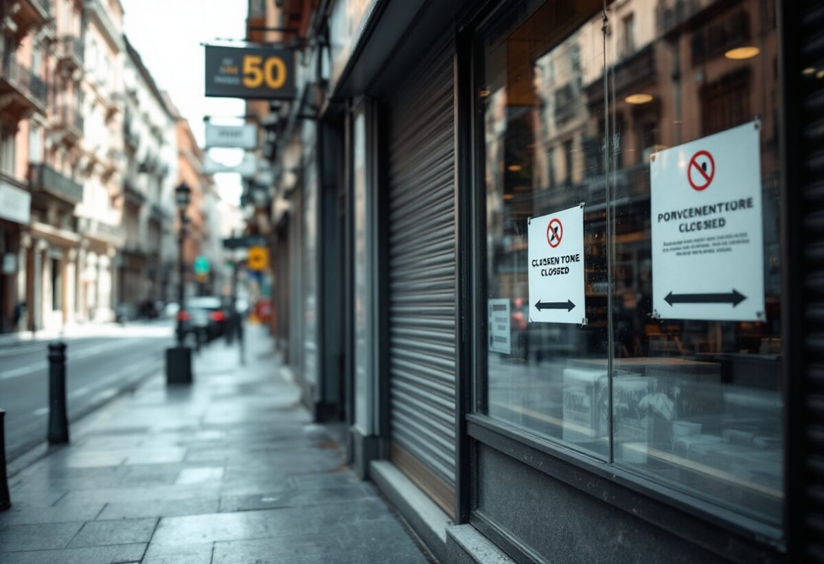 Minimarket chiuso a Milano per attività illecite e spaccio di droga