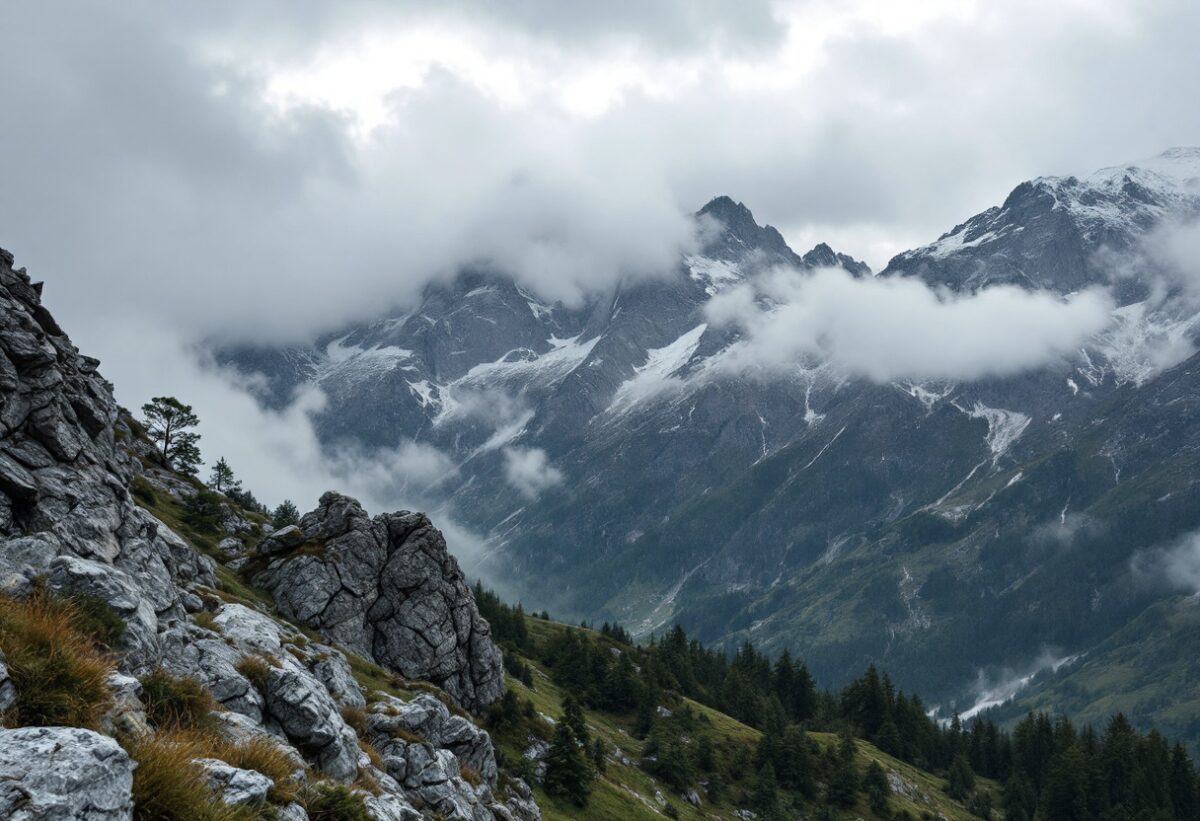 Previsioni meteo per la Lombardia: piogge e freddo in arrivo