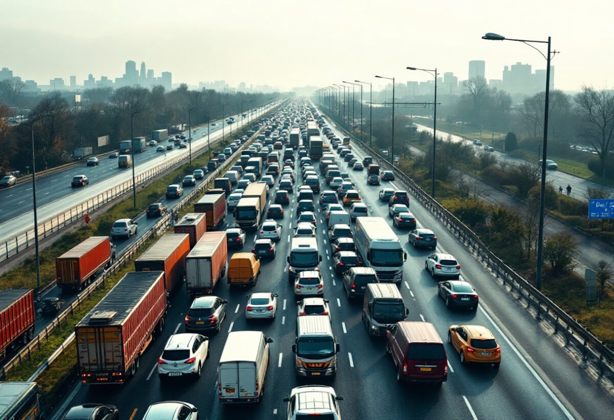 Traffico bloccato a Milano: incidenti e disagi sulle strade
