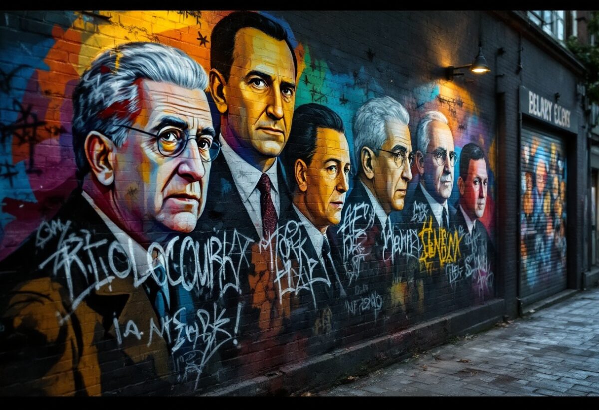 Attacco antisemita ai murales di Milano: un atto di vandalismo inaccettabile