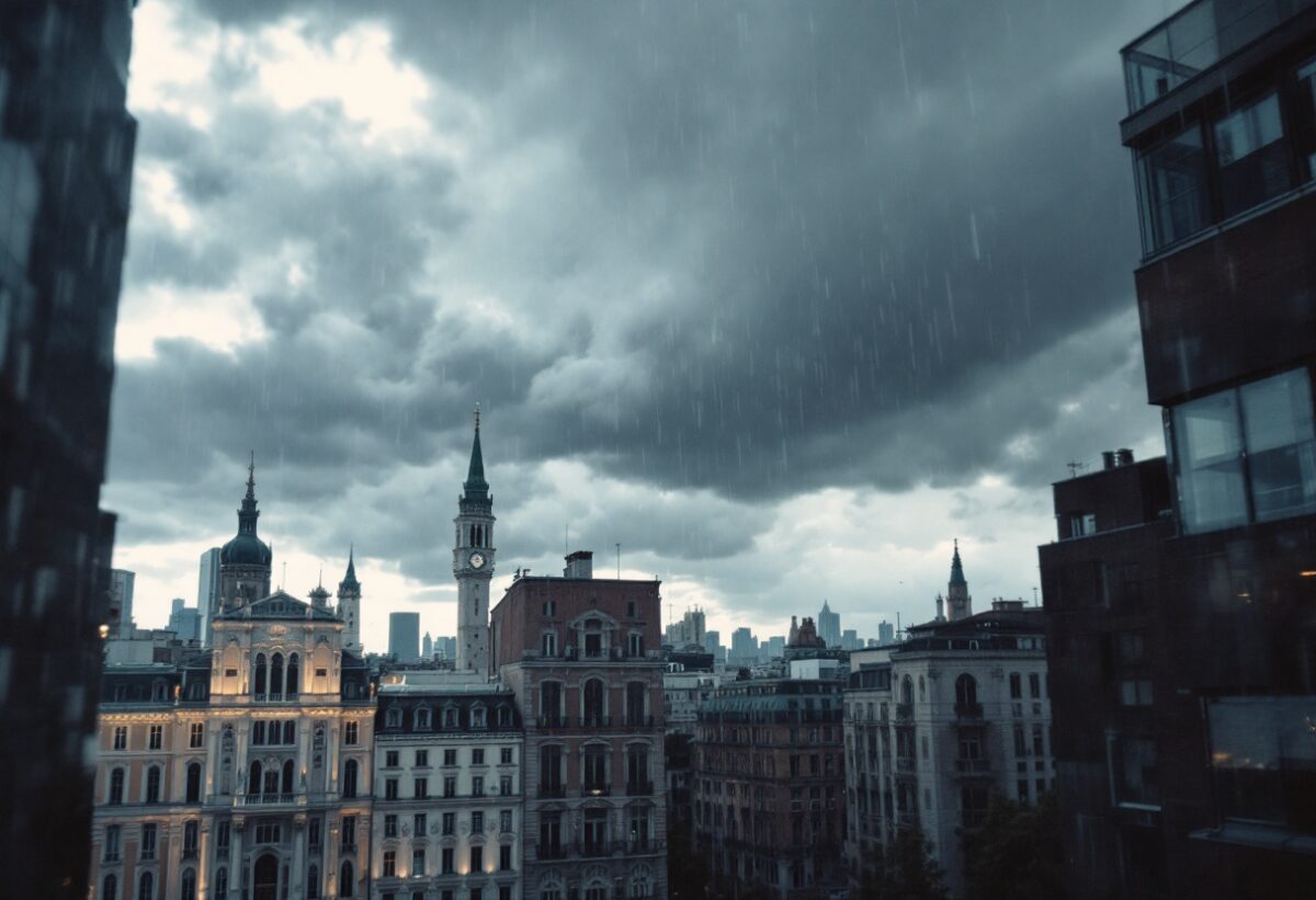 Previsioni meteo a Milano: allerta gialla per forti piogge