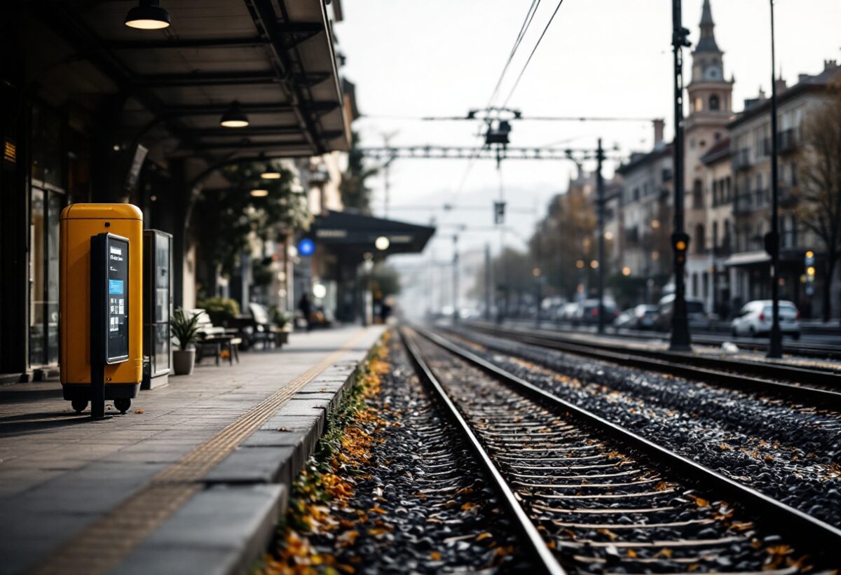 Un bambino di 5 anni scappa di casa e prende il treno da solo
