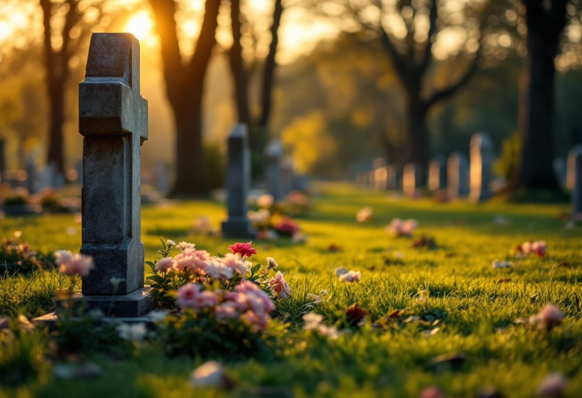 Cimitero di Garbatola: un episodio surreale durante una tumulazione