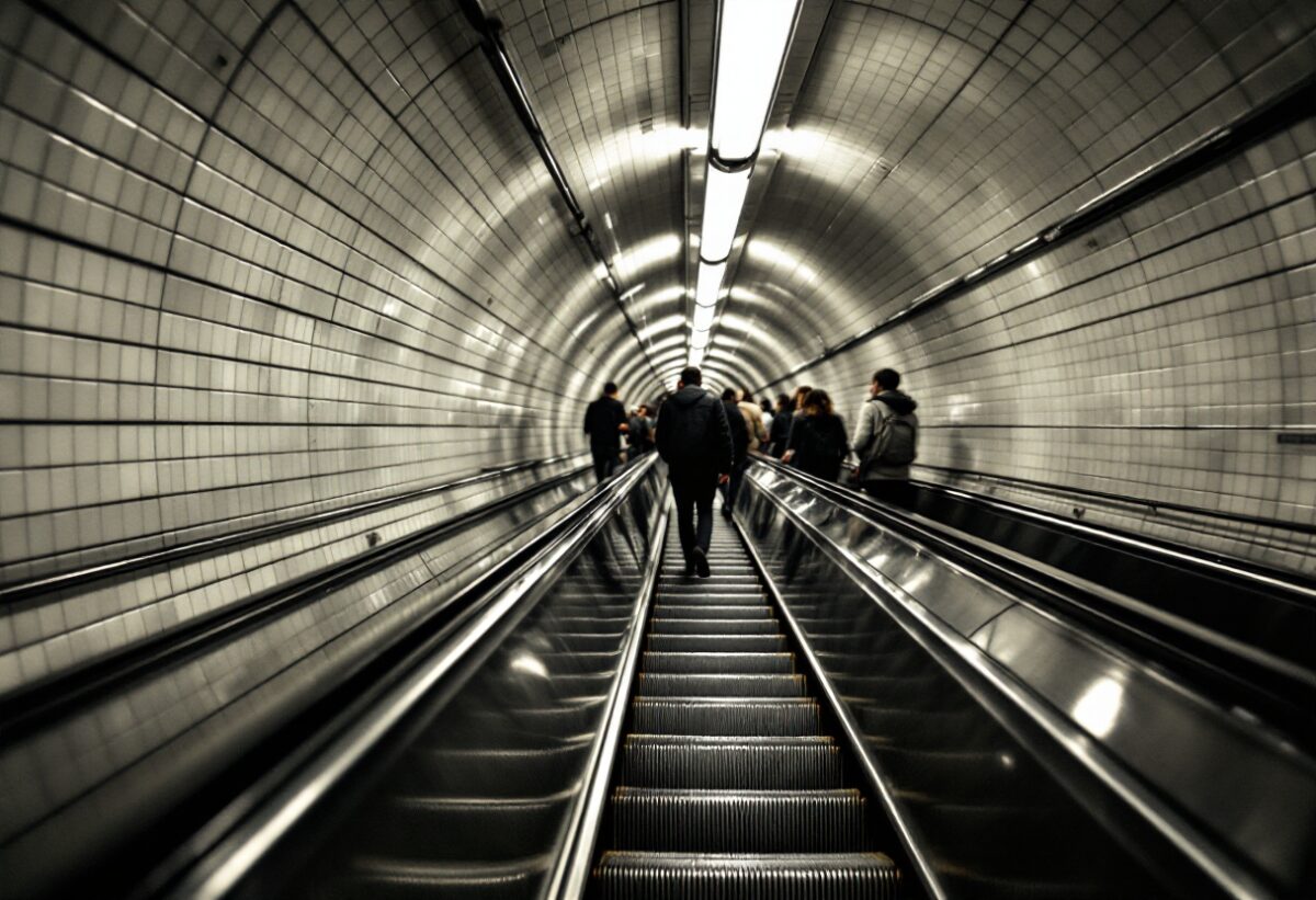 Fucile in metro a Milano: indagini in corso per rintracciare l’uomo