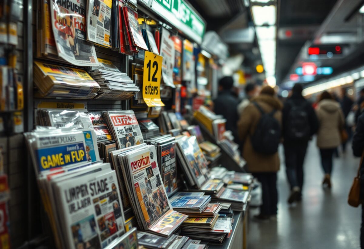 Furto in edicola alla stazione M1 di Gambara: colpo da mille euro