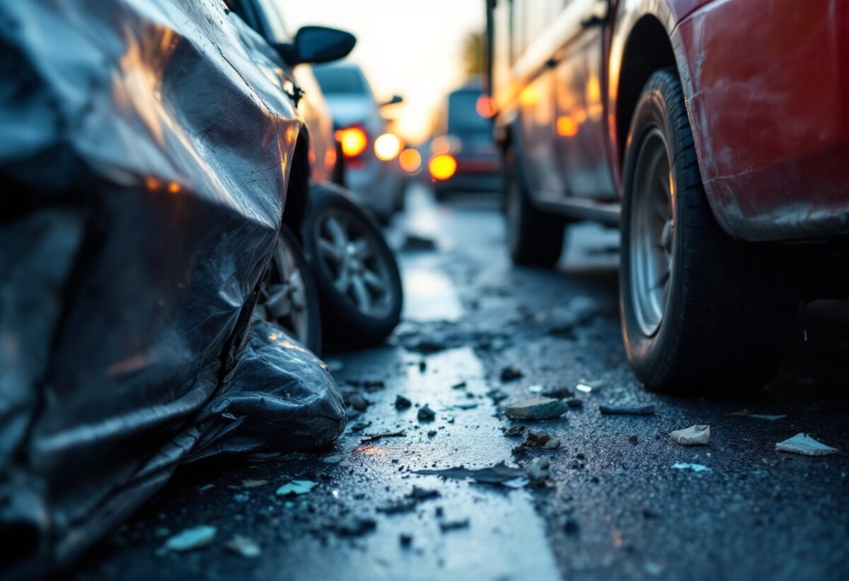 Incidente stradale sull’A1: tamponamento a catena provoca disagi