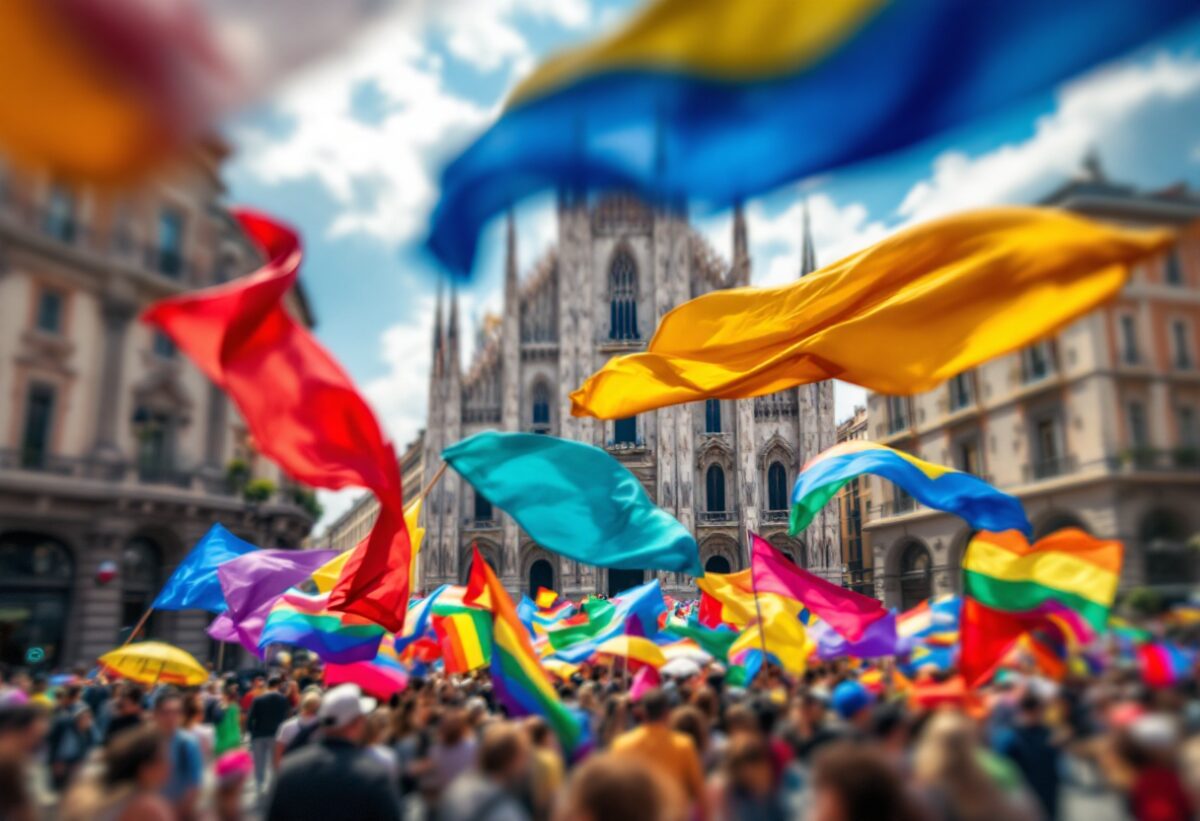 Milano in protesta: il collettivo ‘Non una di meno’ contro la violenza
