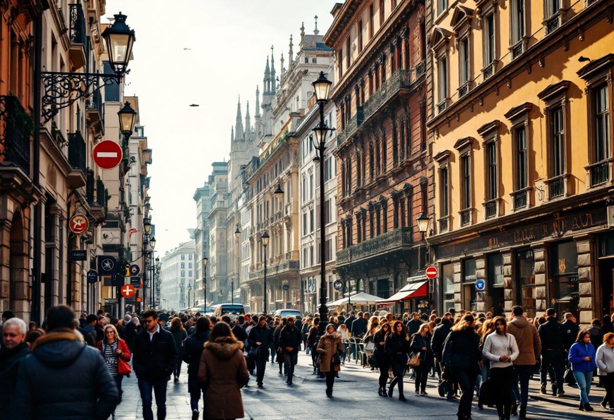 Olly e Gaia: una storia d’amore che conquista Milano