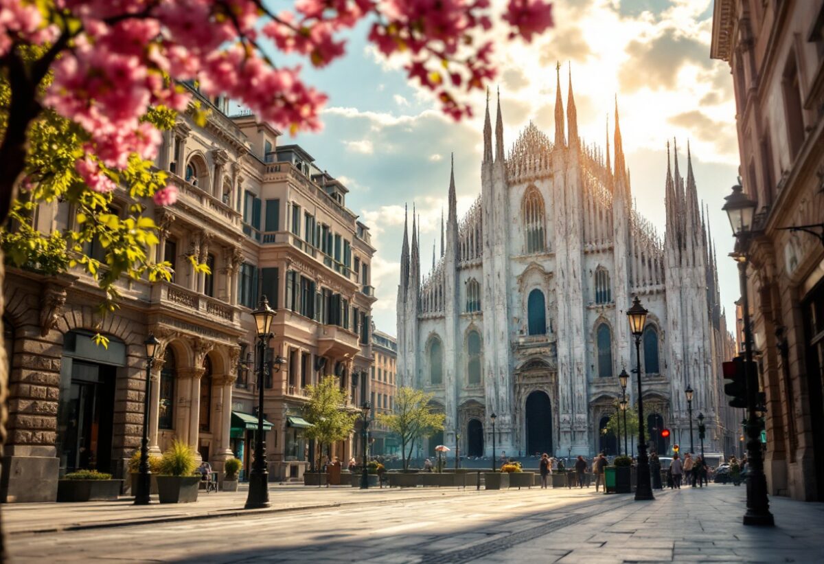 Milano: la primavera anticipa il suo arrivo con temperature miti