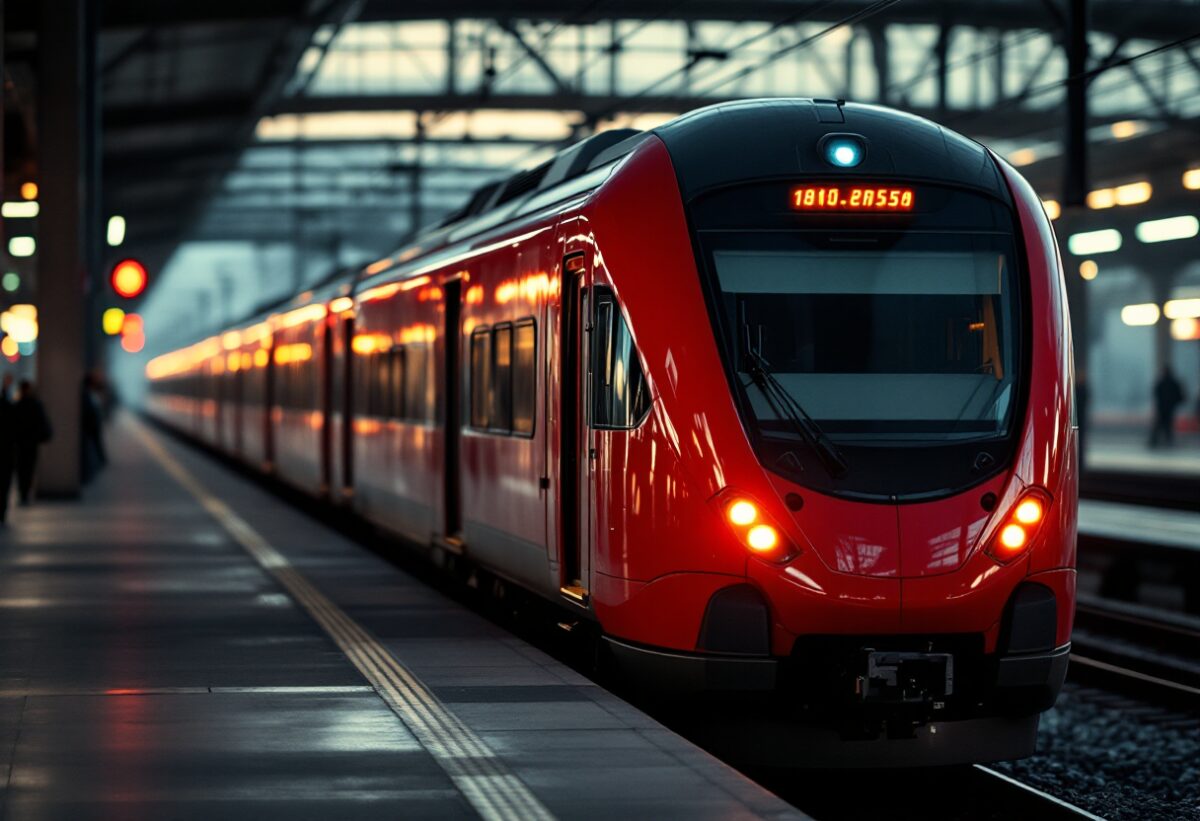 Serpente innocuo provoca panico su un treno Frecciarossa