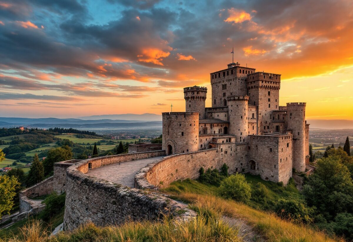 Arte e motori: un connubio di eleganza al Castello di Monteruzzo