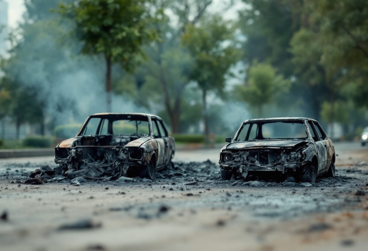 Incendi dolosi al Parco Cabassina: indagini in corso a Corsico