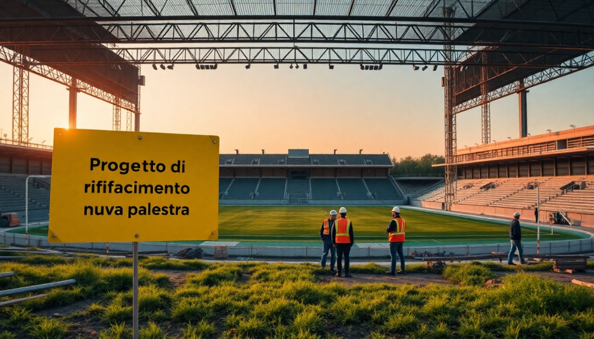 Abbiategrasso avvia il rifacimento dello stadio e una nuova palestra nel 2025