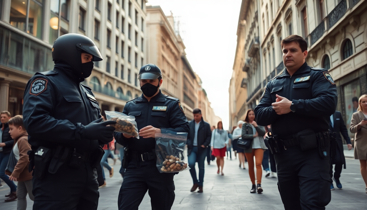 Analisi del fenomeno dello spaccio di droga a Milano