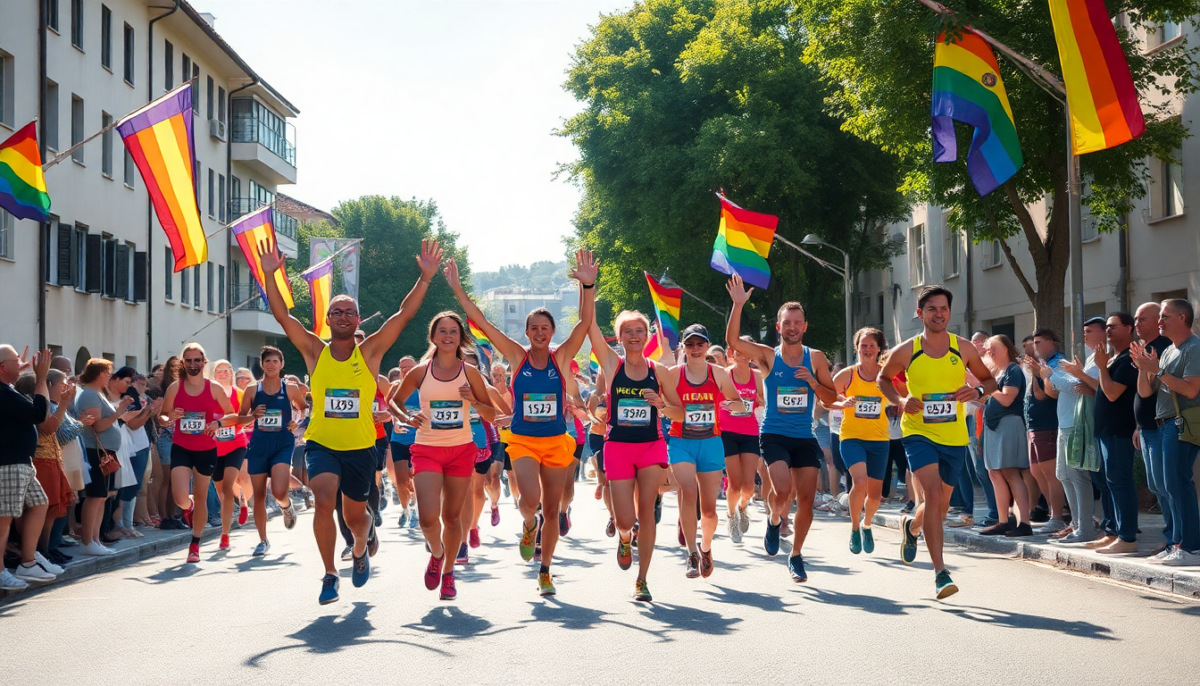 Carosello Rainbow Run: sport e inclusione per la comunità LGBTQIA+