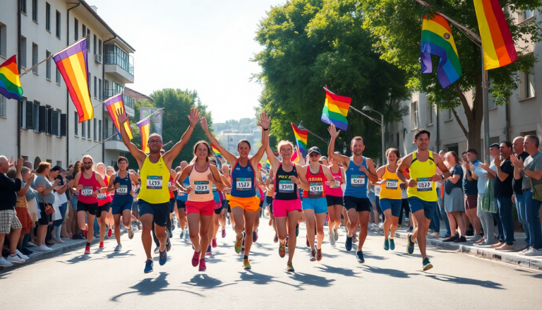 Carosello Rainbow Run: sport e inclusione per la comunità LGBTQIA+
