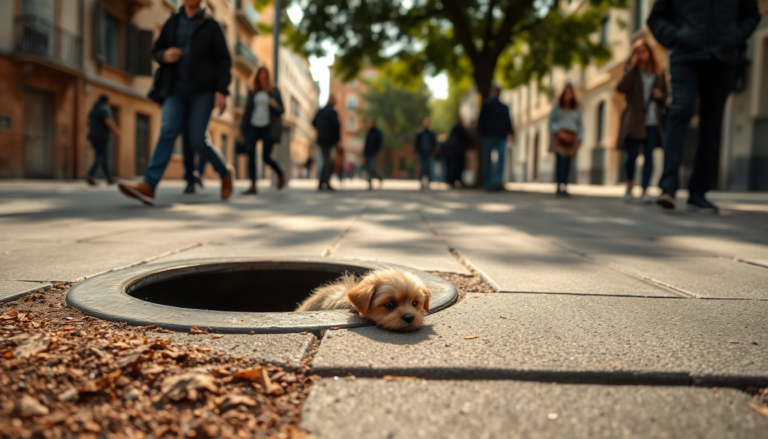 Cosa possiamo imparare dalla caduta del cagnolino nel tombino
