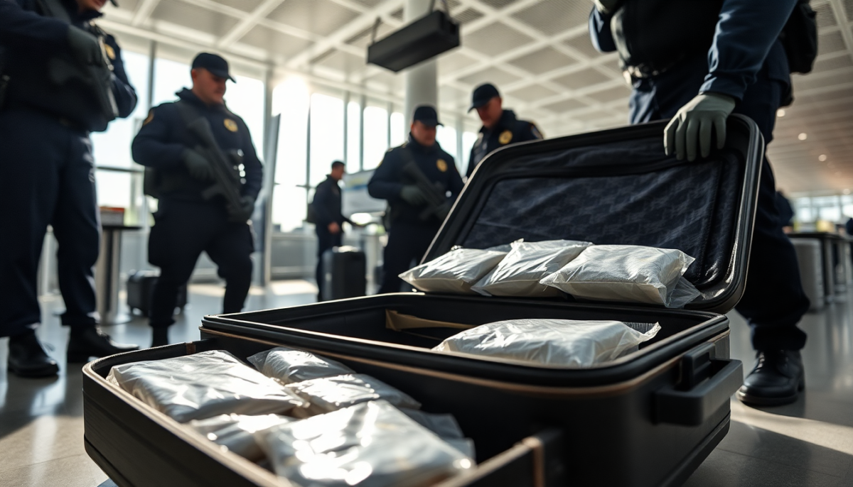 Due arresti all’aeroporto di Linate per traffico di cocaina