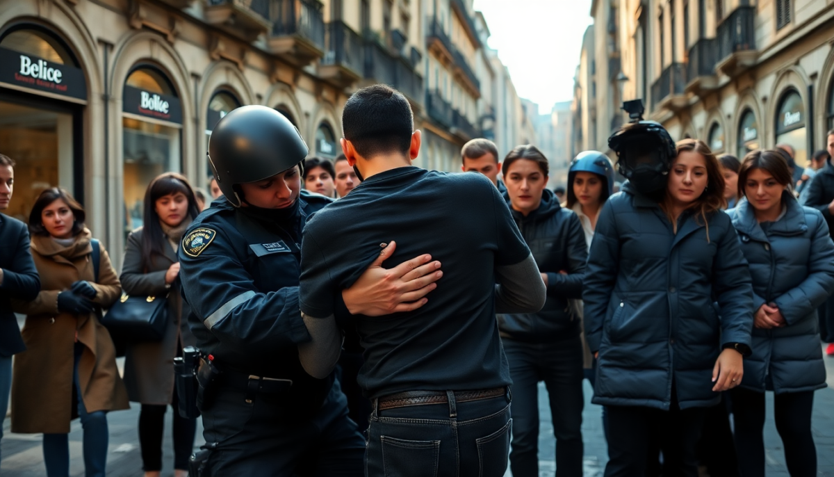 Giovane marocchino arrestato per rapine violente a Milano
