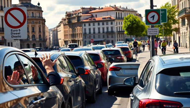Il dibattito infuocato sul posticipo del divieto diesel in Italia