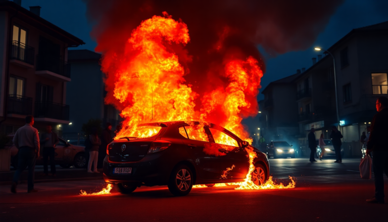 Incendio di un’auto a Parabiago: cosa possiamo imparare